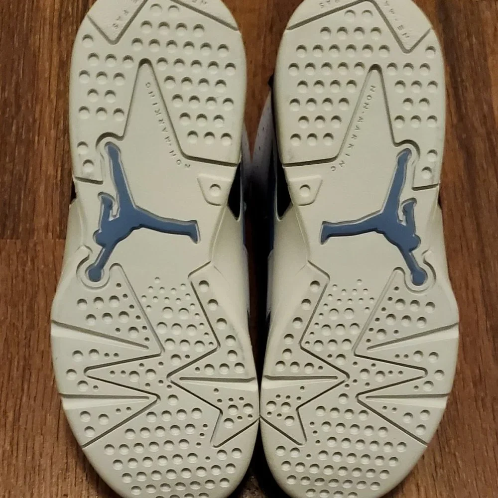 Air Jordan 6 Retro "UNC White" - 12C - Picture 7 of 11